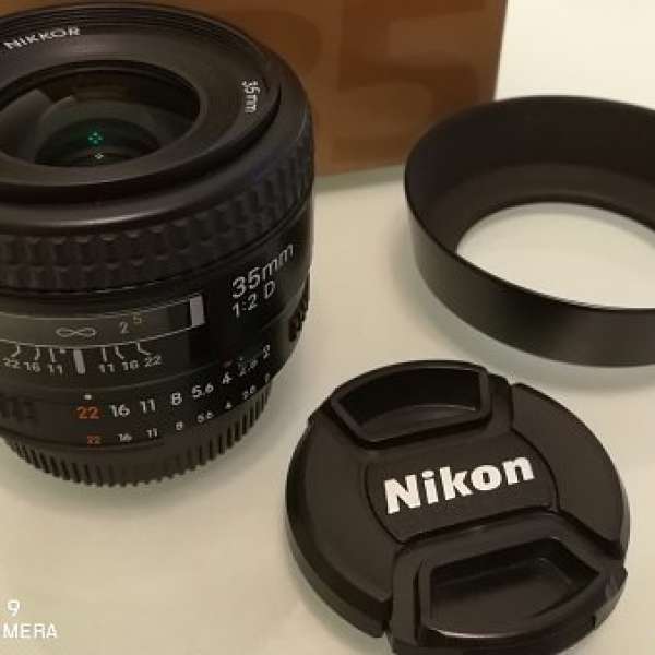 Nikon nikkor ad 35mm f2 95%new
