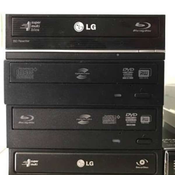 LG/HP 5吋電腦用藍光/DVD燒錄機/播放機(無保淨機,請詳看內容)
