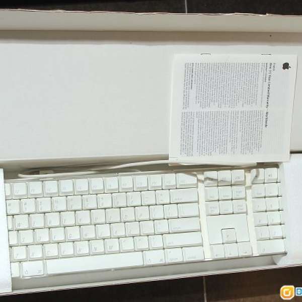 全新 APPLE 原裝 機械鍵盤 M9034LL/A Keyboard