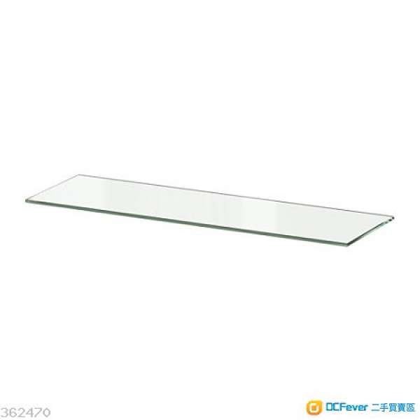 出售全新 IKEA 宜家家居 Billy櫃 強化玻璃層板 Shelf Tempered Glass (76x26cm) x 3