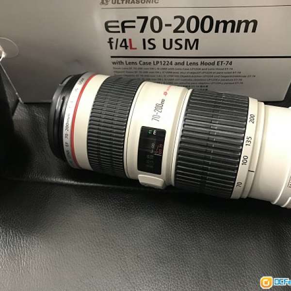 Canon 70-200mm f4 IS 小小白IS (90%新)