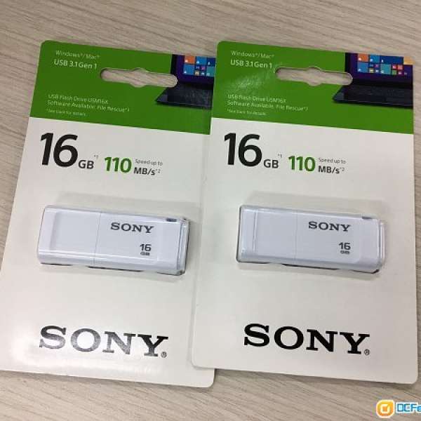 100% 全新 Sony 16GB 手指 16G USB 3.1