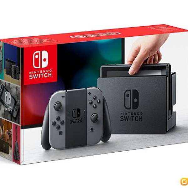 『放』任天堂 Nintendo Switch 灰色 主機 (日版) - 只限太古交收