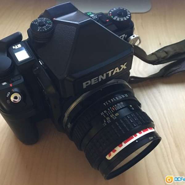 Pentax 67ii Body + SMC 105mm f2.4