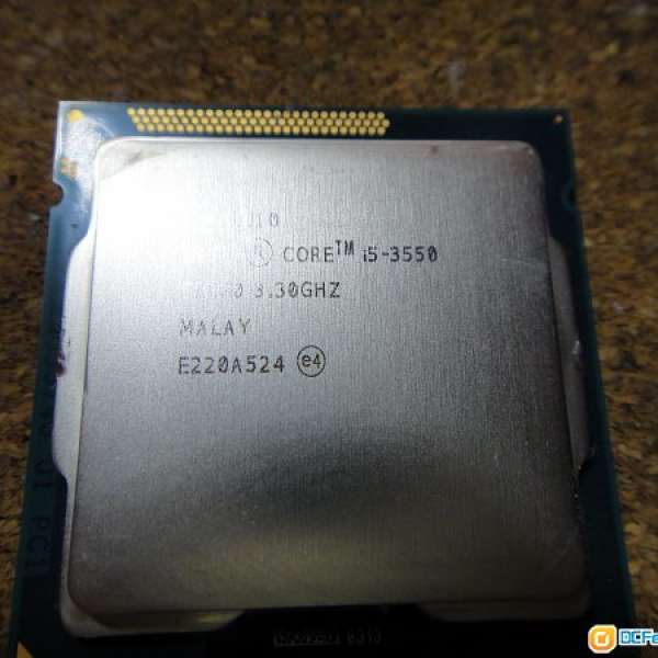 Intel® Core™ i5-3550 Processor 3.3GHz 連銅蕊風扇