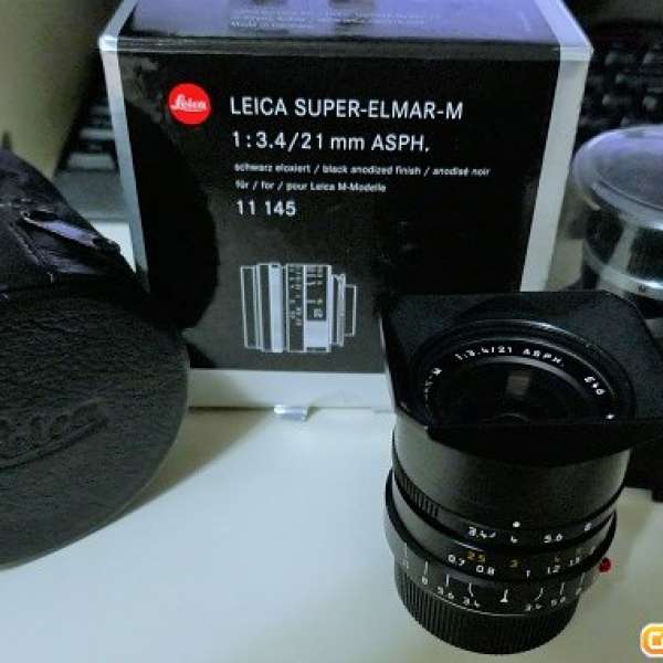 售Leica super-elmar-m 21mm  3.4 (111 45)
