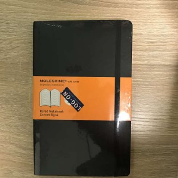 100% New Moleskine Ruled Notebook 橫間記事簿軟皮面