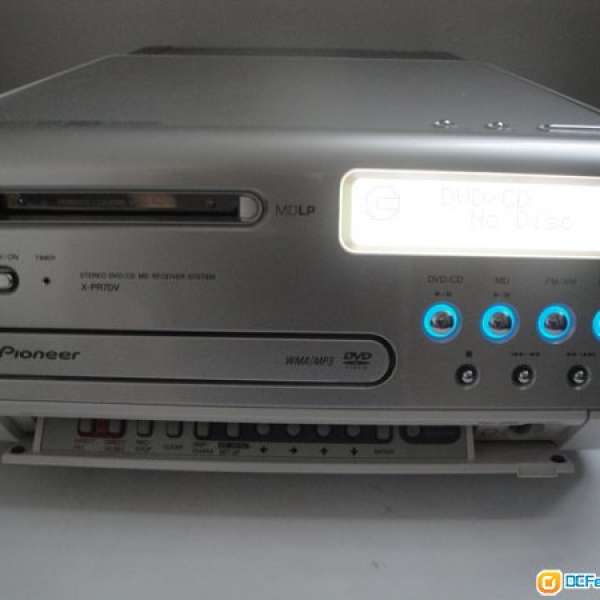 Pioneer 微型音響組合, DVD/CD MD Receiver XV-PR7DV