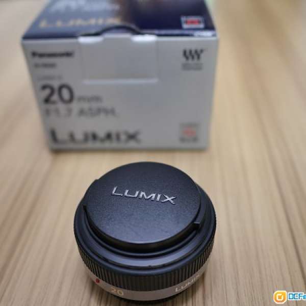 Panasonic Lumix G 20mm f1.7 ASPH. m43 olympus