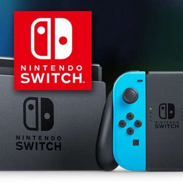 100% Nintendo Switch 紅藍色