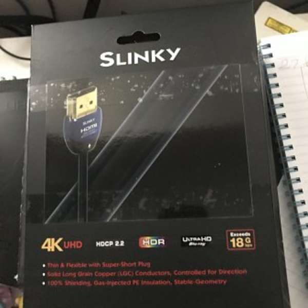 全新 audioquest - "Slinky" HDMI cable (2m)
