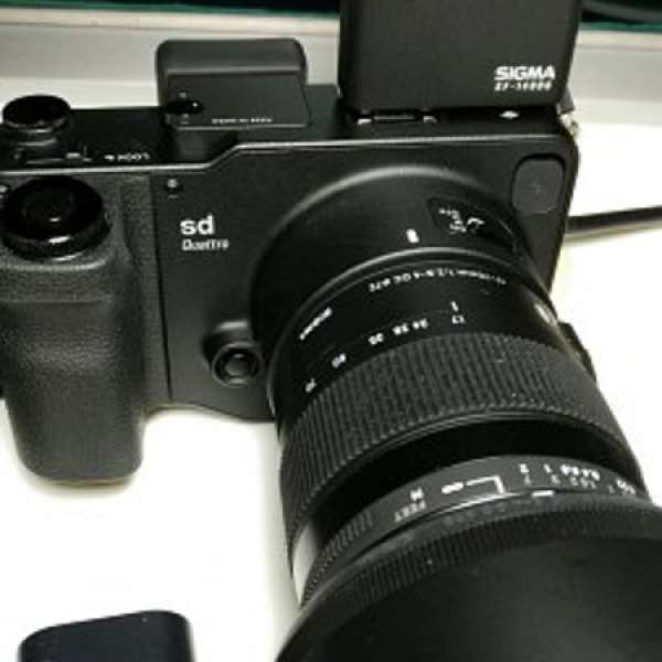 Sigma SD Quattro kit + 18-35mm  + 17-70mm +  flash