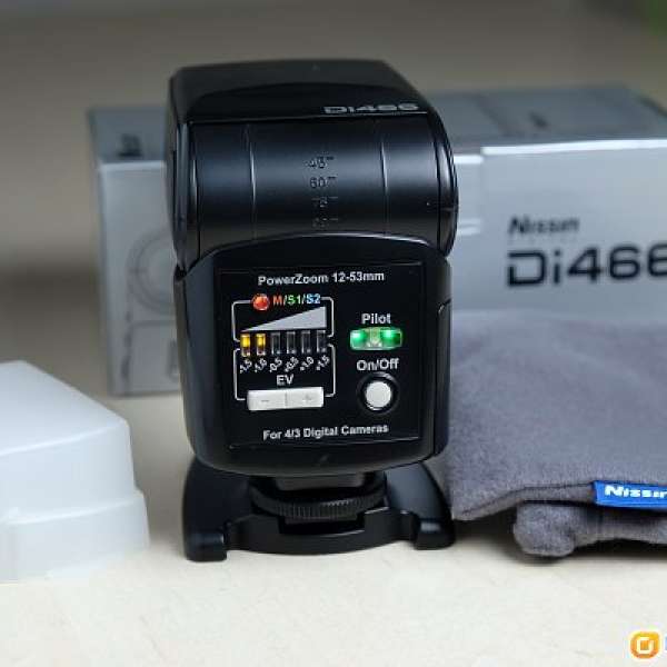 Nissin 日清 Di466 閃光燈 for 4/3 Cameras