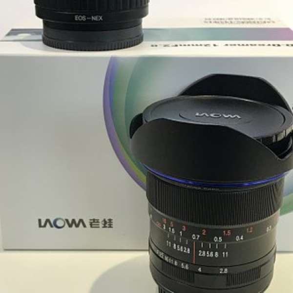 Laowa 12mm f/2.8 Zero-D 新淨（canon mount）零畸變 高質 大光圈 超光角 影星影景 ...