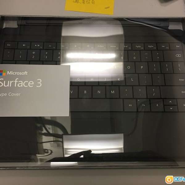 Microsoft Surface 3 Type Cover (黑色)