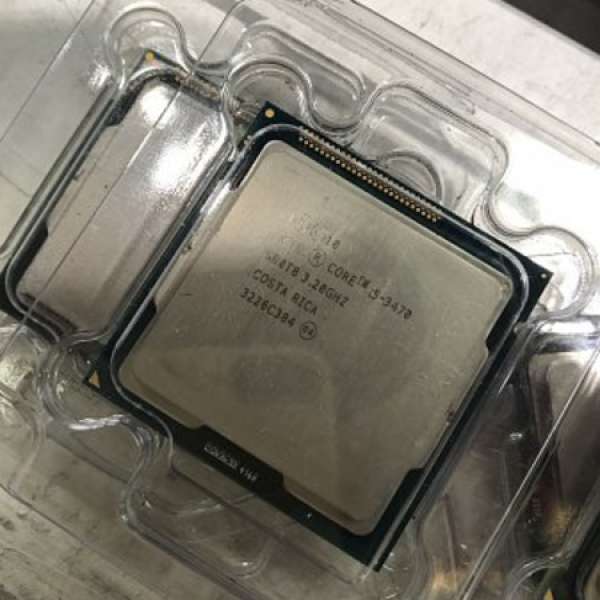 2手Intel i5-3470 6M Cache, up to 3.60 GHz