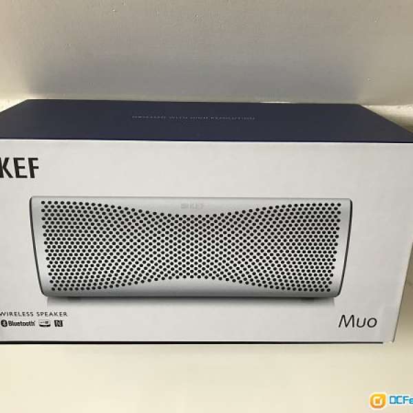 KEF Muo (銀色) 行貨 Bluetooth speaker 藍牙喇叭