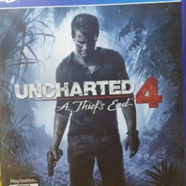 出售:  99%new.,PS4  Uncharted 4