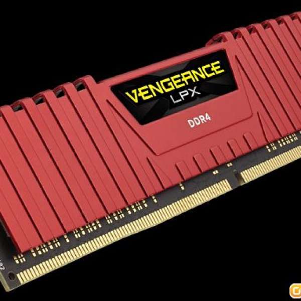 Corsair Vengeance LPX 32GB (2x16GB) DDR4 2400MHz C14 - Red