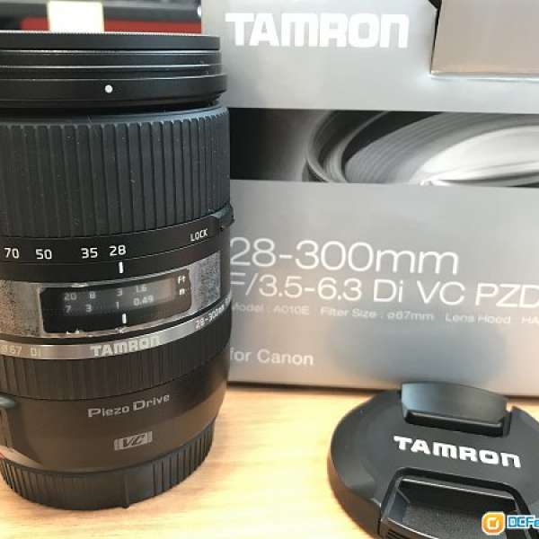 Tamron 28-300mm A010E Canon 行貨7年保用至2023年