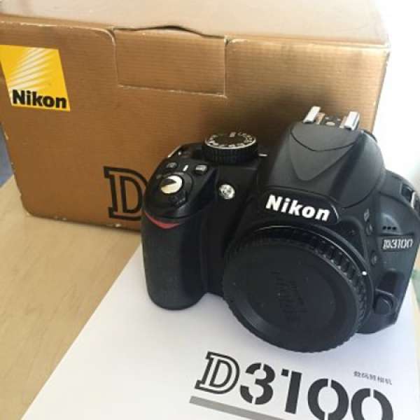 Nikon D3100 body 90%新 單反相機