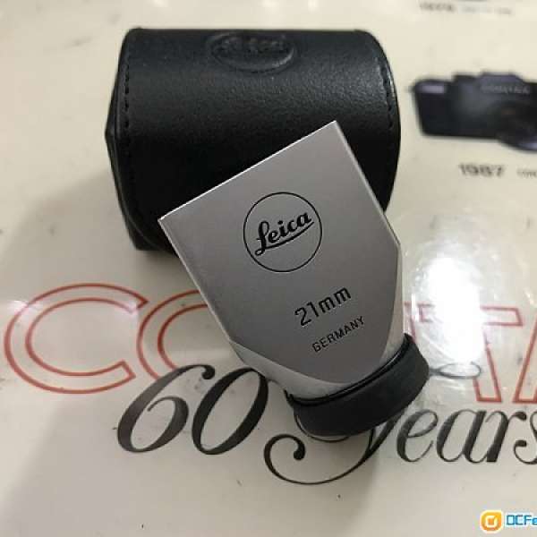 Over 95% New Leica 21mm chrome View Finder with case $2980.