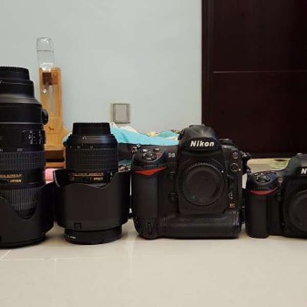 Nikon D3 D600, AFS 24-70 F2.8G ED, AFS 70-200 F2.8 G ED, AFS 300 F4 ED
