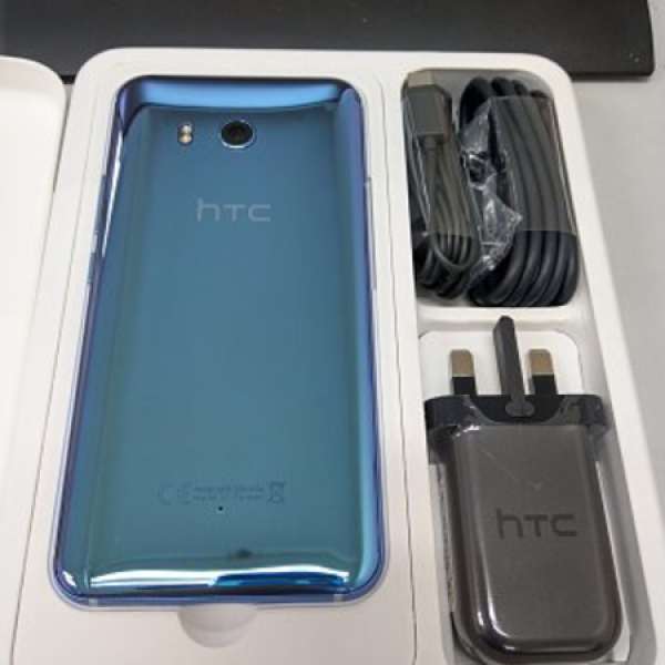 HTC U11 6GB+128GB 銀藍(Silver) 港行 99.9%新
