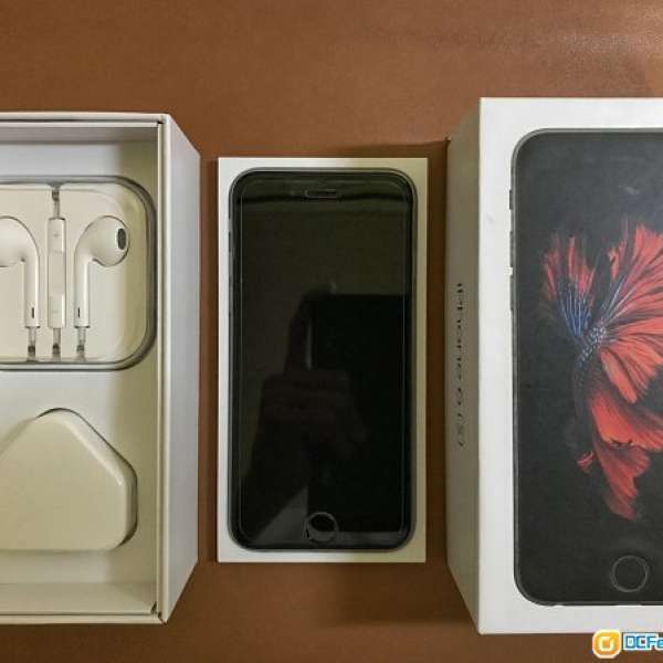 九成新香港行貨 iPhone 6s 128GB 太空黑 Space Grey (可換samsung s8/ lg g6/ htc)