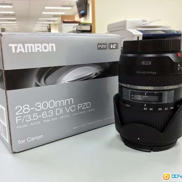 Tamron 28-300mm F/3.5-6.3 Di VC PZD (A010E) for Canon