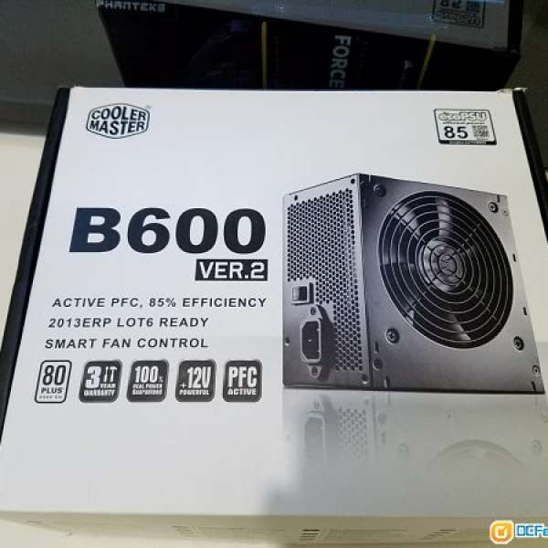 cooler master B600 ver.2 火牛600W 電源( 保養01-2019)