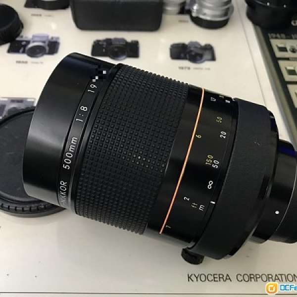 95% New Nikon 500mm f/8 Reflex Lens ( 橙圈 ) $4280.