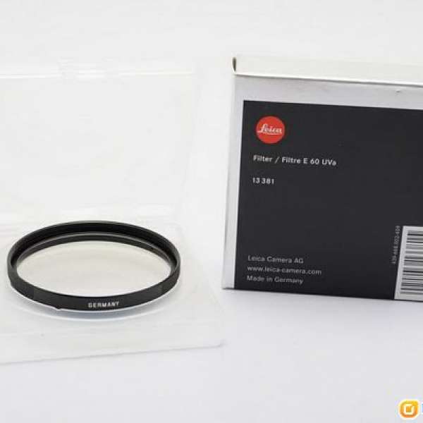 Brand NEW Leica E60 UVa filter (13381)