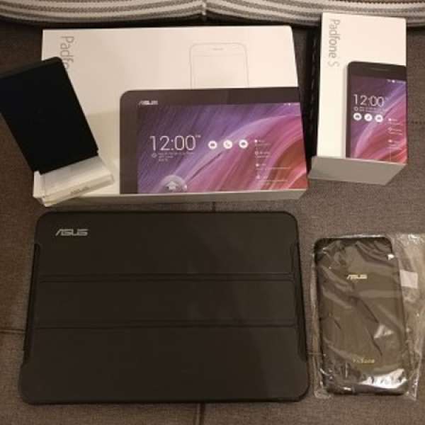 Asus Padfone S 全套連無線充電