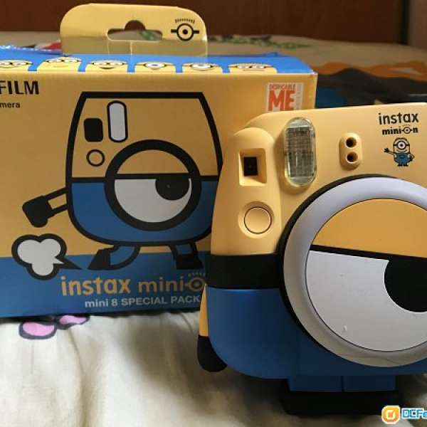 Fujifilm - Minion Instax mini 8 即影即有相機