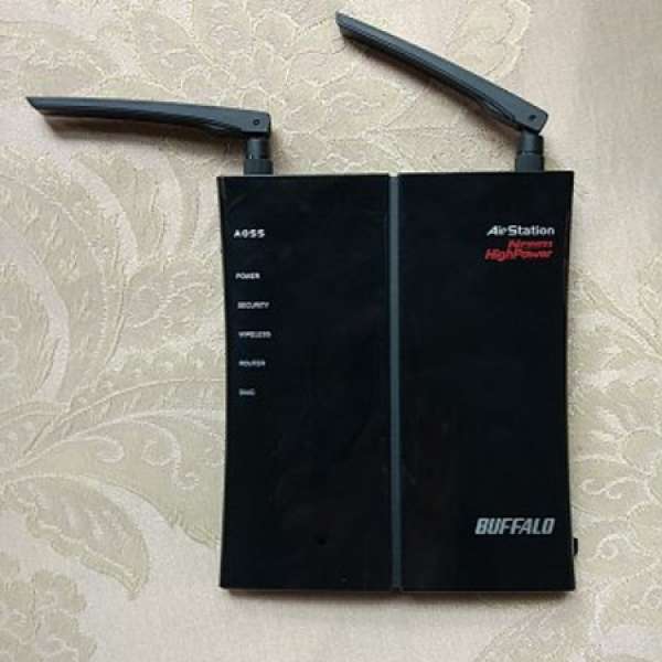 90% new Buffalo WHR-HP-G300N Router 路由器