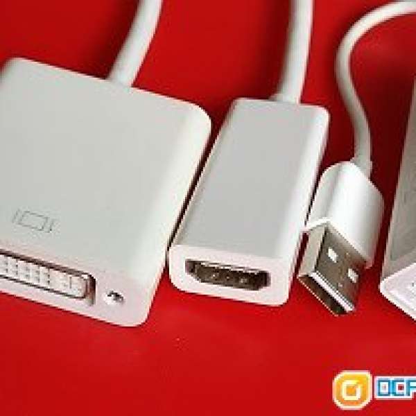 Macbook air Macbook pro 專用Lan線 HDMI線及 DVI線