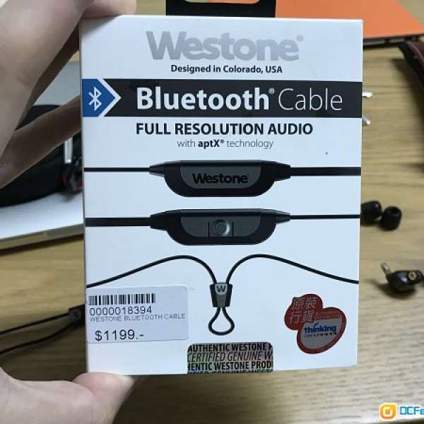 westone bluetooth cable + shure 535