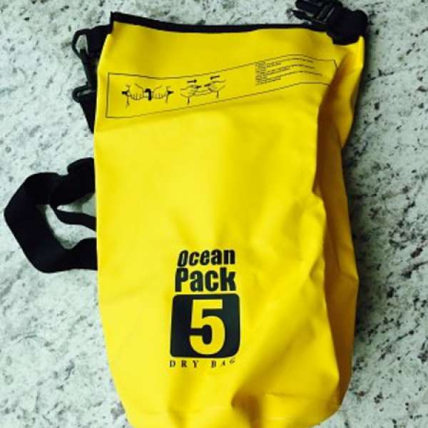 Ocean Pack 5L Dry Bag 防水袋 防水包 戶外 沙灘 游水 運動