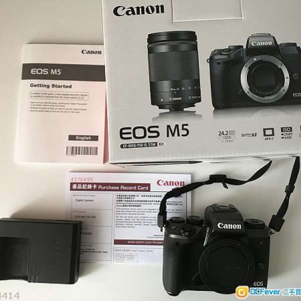 Canon EOS M5 body only