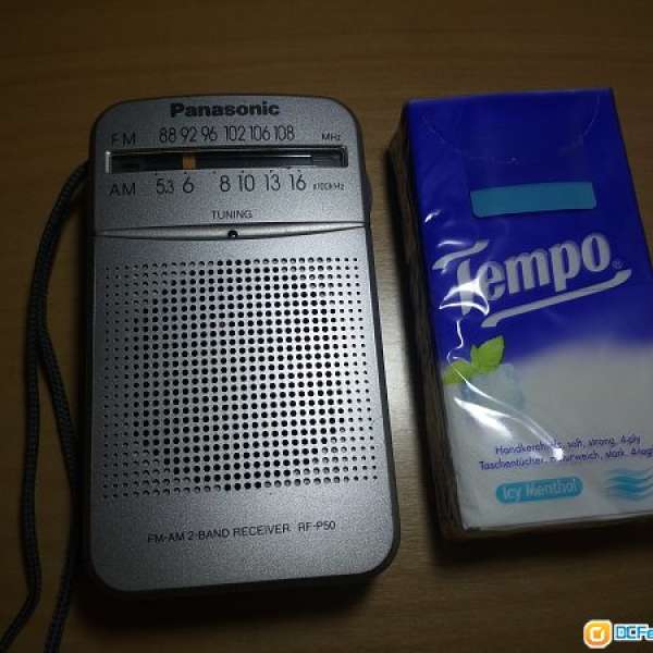 Panasonic fm/am RF-P50 便攜收音機