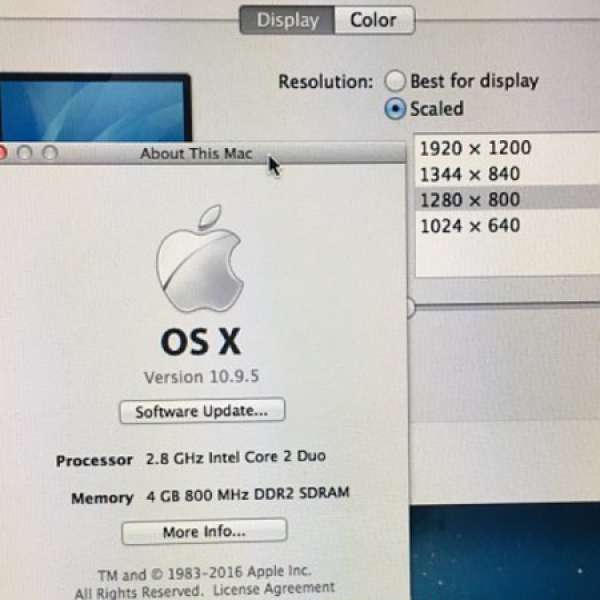 Apple iMac 24inch (2008)