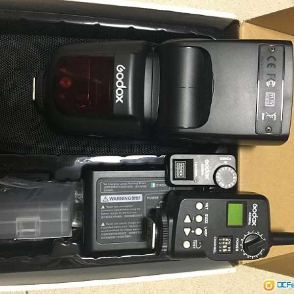 神牛Godox V860C 閃光燈 + 引閃器 for Canon