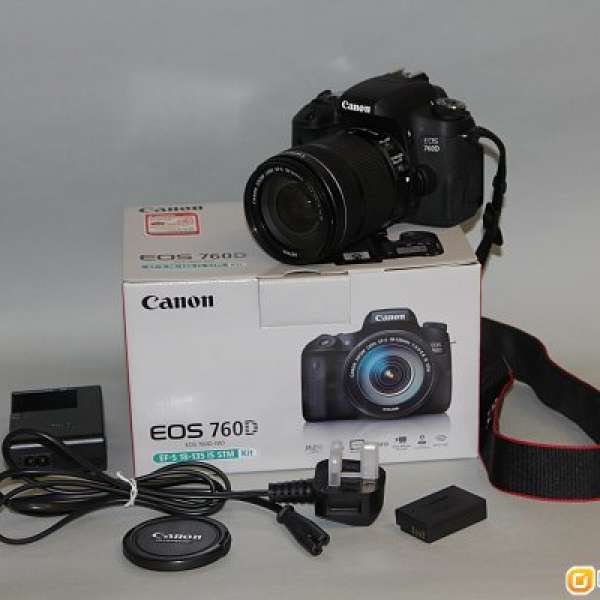 Canon 760D連 EF-S 18-135 IS STM Kit 套裝