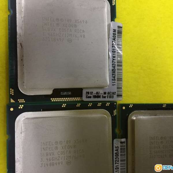 Intel Xeon X5690 3.46GHz 6核 12線程CPU