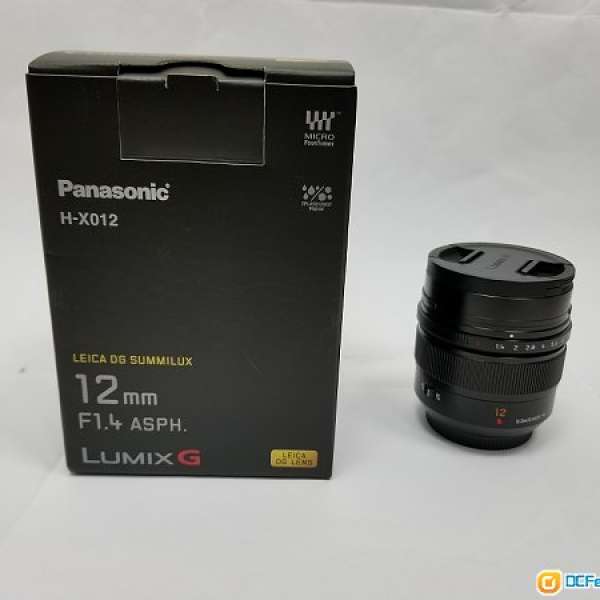 Panasonic Leica DG Summilux 12mm f/1.4 Asph.