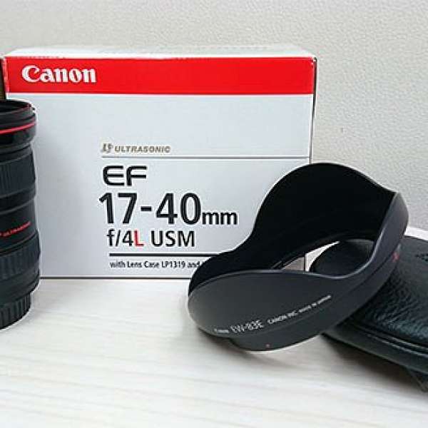 Canon EF 17-40mm f/4L USM (非常新淨)