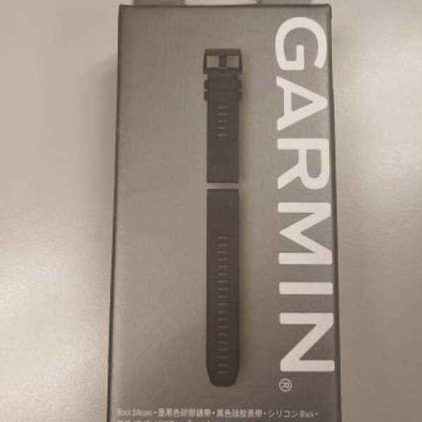 Garmin Fenix 5 後備黑色手錶帶