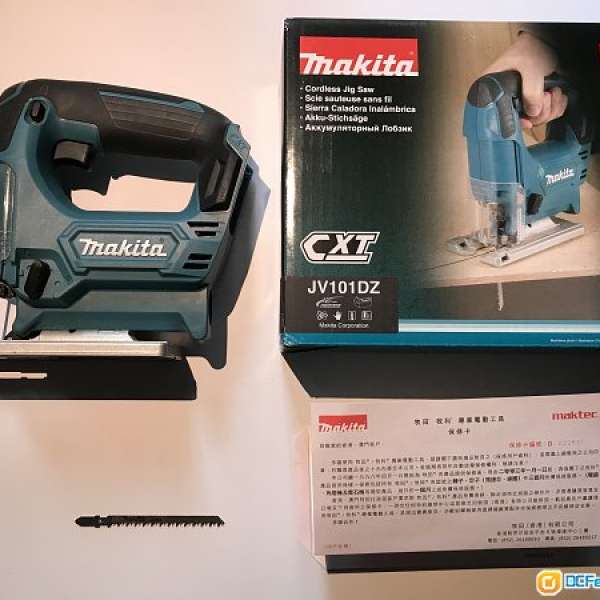 Makita CXT 12v 牧田 紅M 無缐積梳 (凈機) cordless jigsaw only