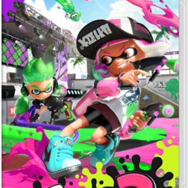 Switch Splatoon 2 英文 歐版